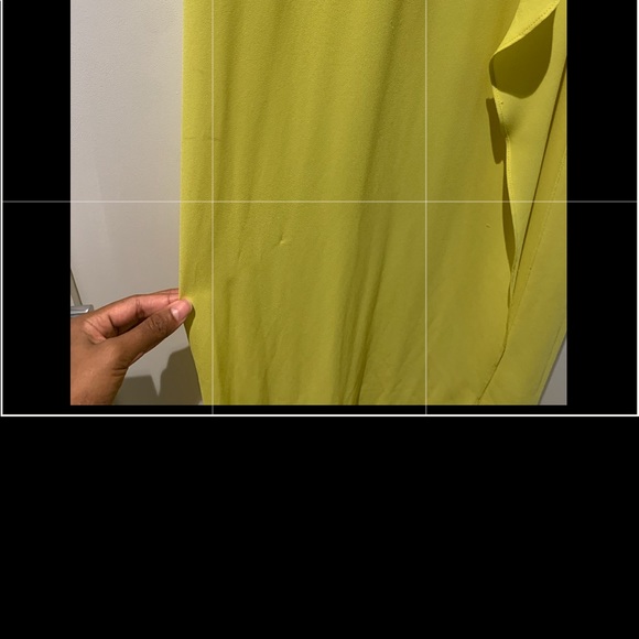 BCBGMAXAZRIA - KOKO Yellow Dress - Picture 4 of 7